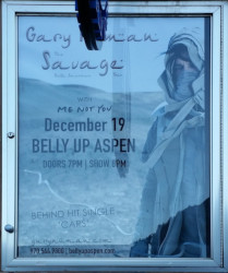 Gary Numan Aspen poster 2017